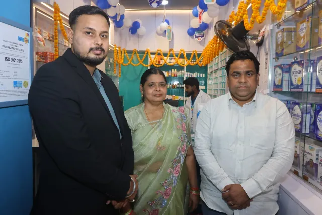 A group portrait captures the warmth of the celebrations. — Mohanpur, Samastipur
