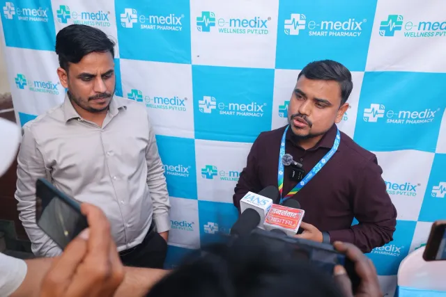 A media conversation shares the story of the opening. — Sakchi, Jamshedpur