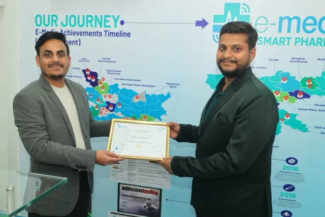 A certificate presentation marks a memorable milestone. — Bhurbhura More, Deoghar